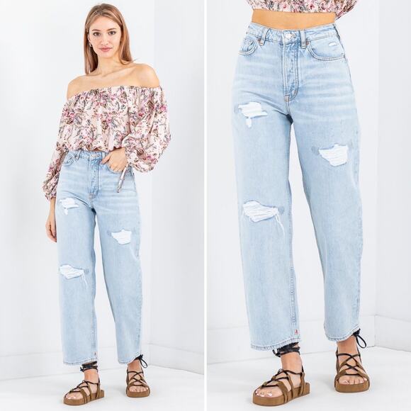 Scotch & Soda The Ripple 1950's Straight Leg Jeans Beach Treat Size 26 Loose Fit - Picture 2 of 16